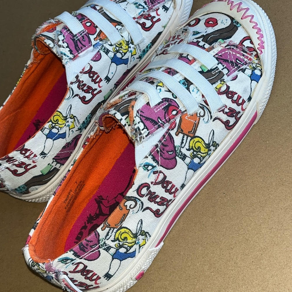 Rock & Candy Trippy Graphic Sneakers